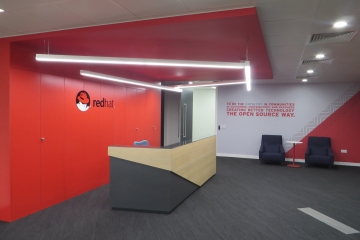 Completed Development of Red Hat Offices