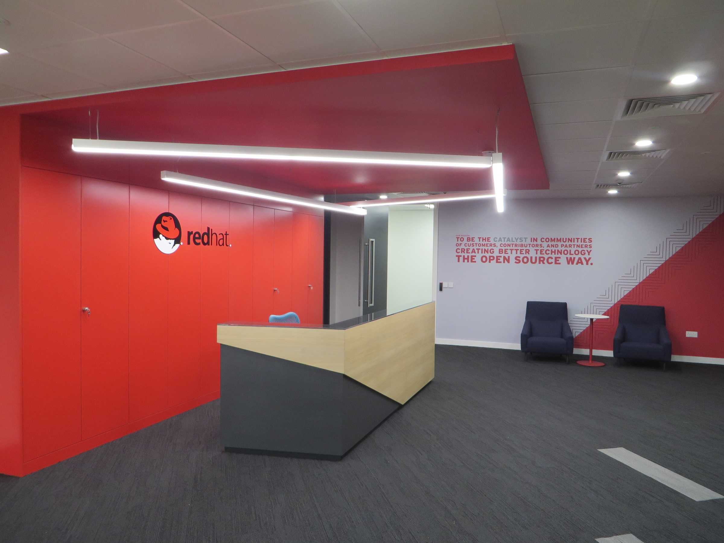 Completed Development of Red Hat Offices