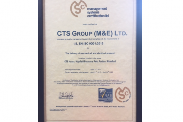 Renewed Certification to ISO9001:2015
